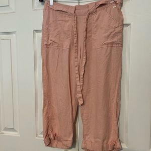 Pink Guess Linen Pants